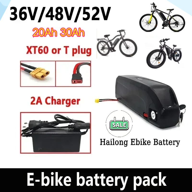 Аккумулятор Hailong 36-48-52В  – обзор и цена Ebike Battery 48V 20Ah Hailong