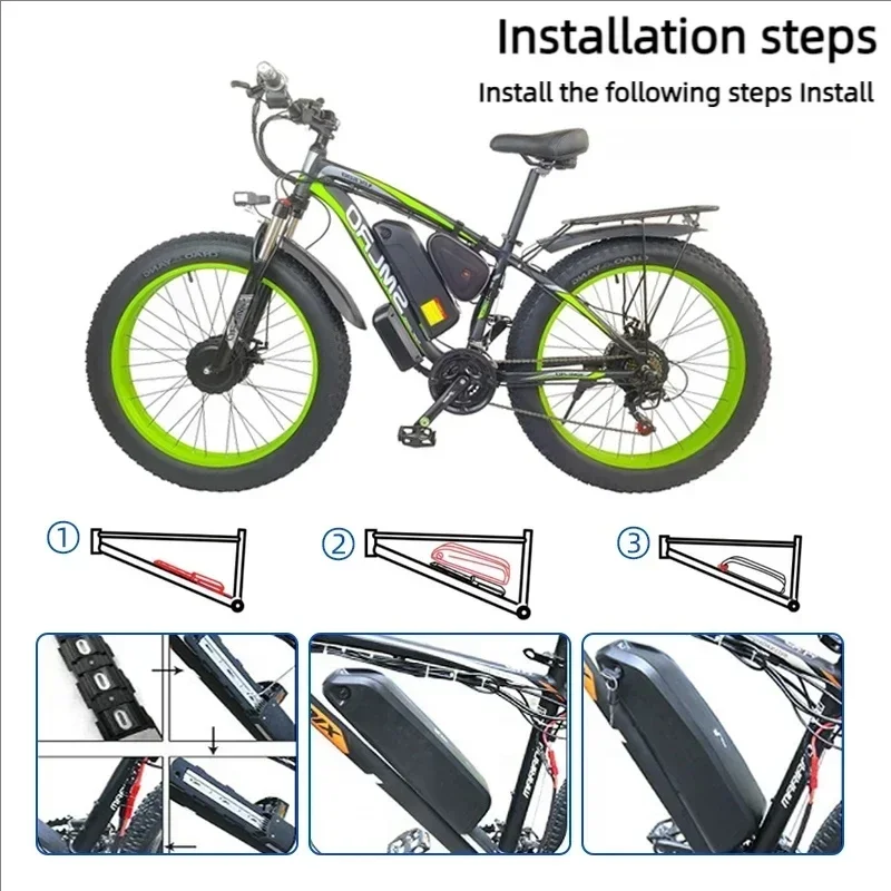 Аккумулятор Hailong 36-48-52В  – обзор и цена Ebike Battery 48V 20Ah Hailong