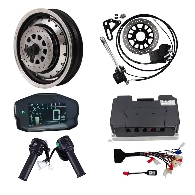 Комплекты электродвигателей QS – обзор и цена 72V 5000W Hub Motor Kit
