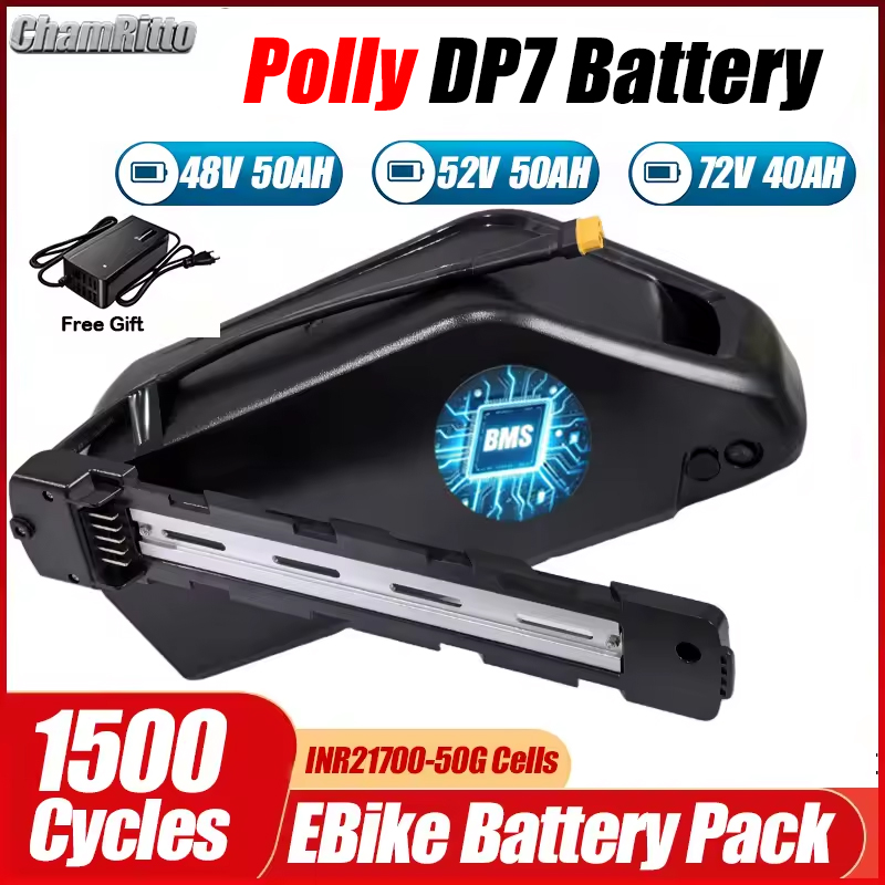 Аккумулятор Polly DP7 для элек – обзор и цена Electric Bicycle Battery 72V 30Ah